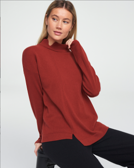 Holebrook Sofia sweater maple red